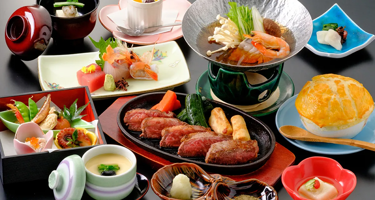 ステーキ会席