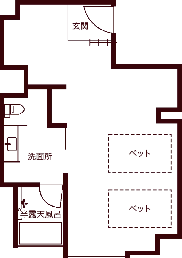 桔梗 間取り図