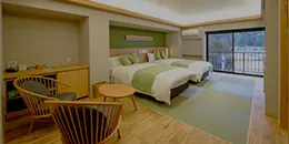 和モダン客室 桔梗